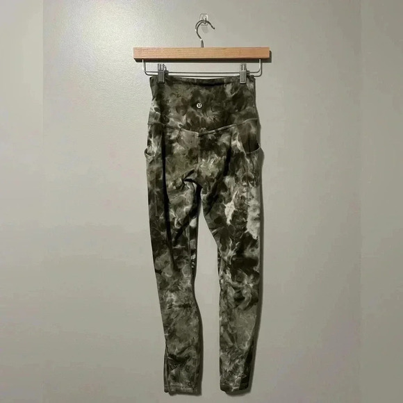 Lululemon Align Pant Diamond Dye Light Sage Medium Olive - Picture 7 of 10